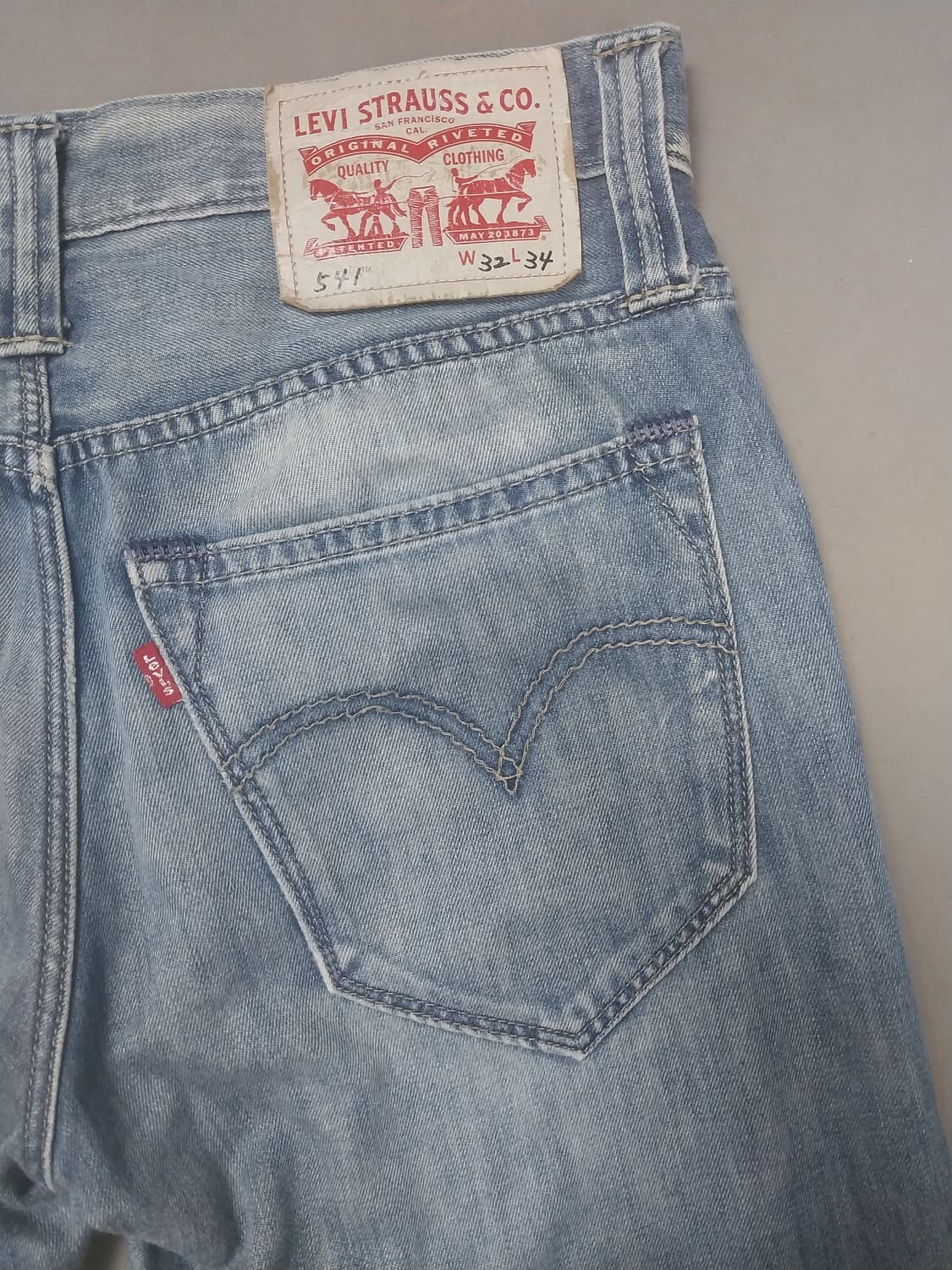 [32] 리바이스 541 타입1 애슬레틱 테이퍼드진 청바지 상품이미지9