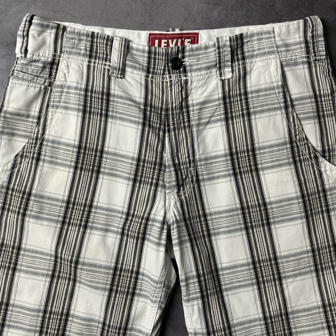 LEVI'S 리바이스 빈티지 체크 하프팬츠 A01041 상품이미지2