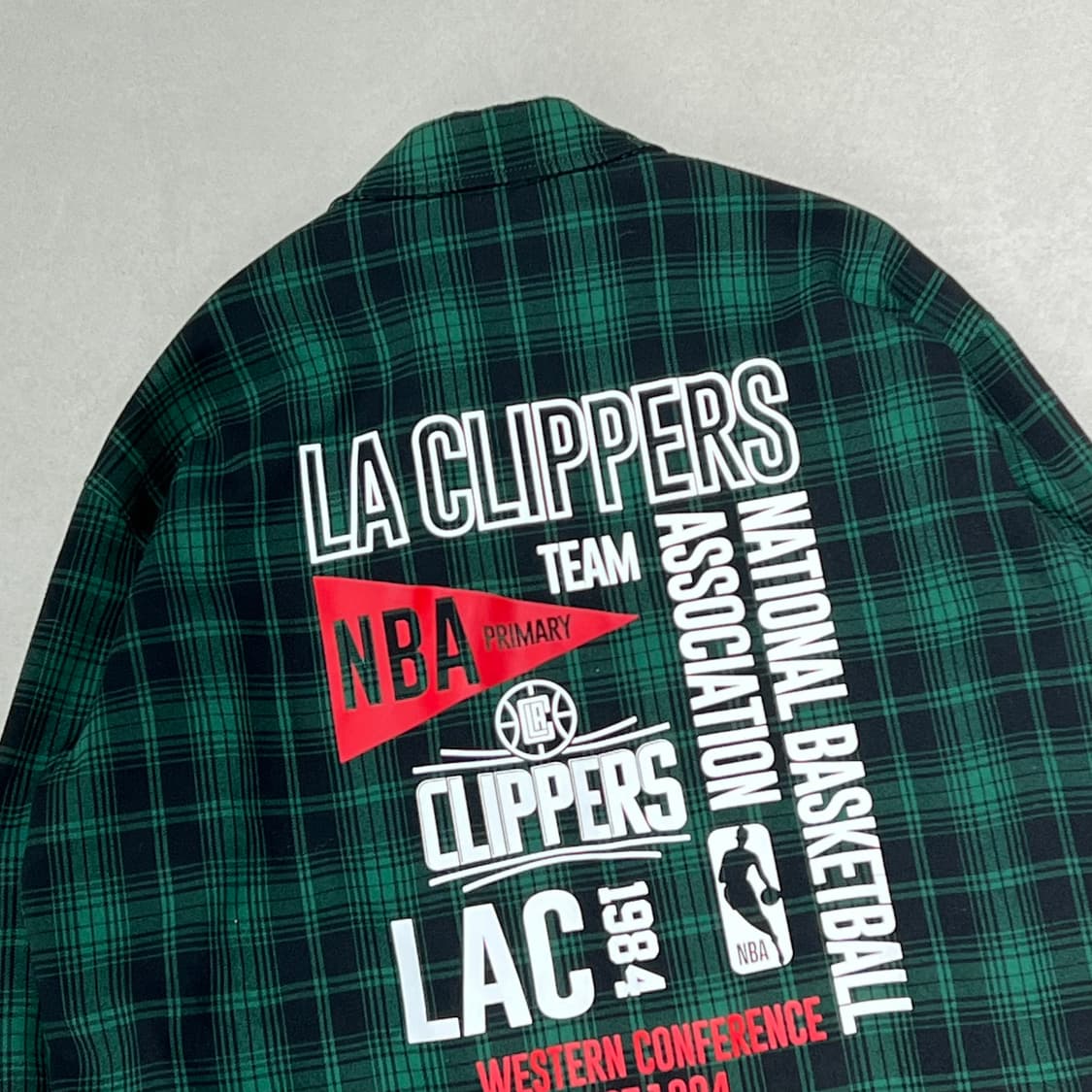 NBA 옴브레 체크 코치자켓 s08880 상품이미지4