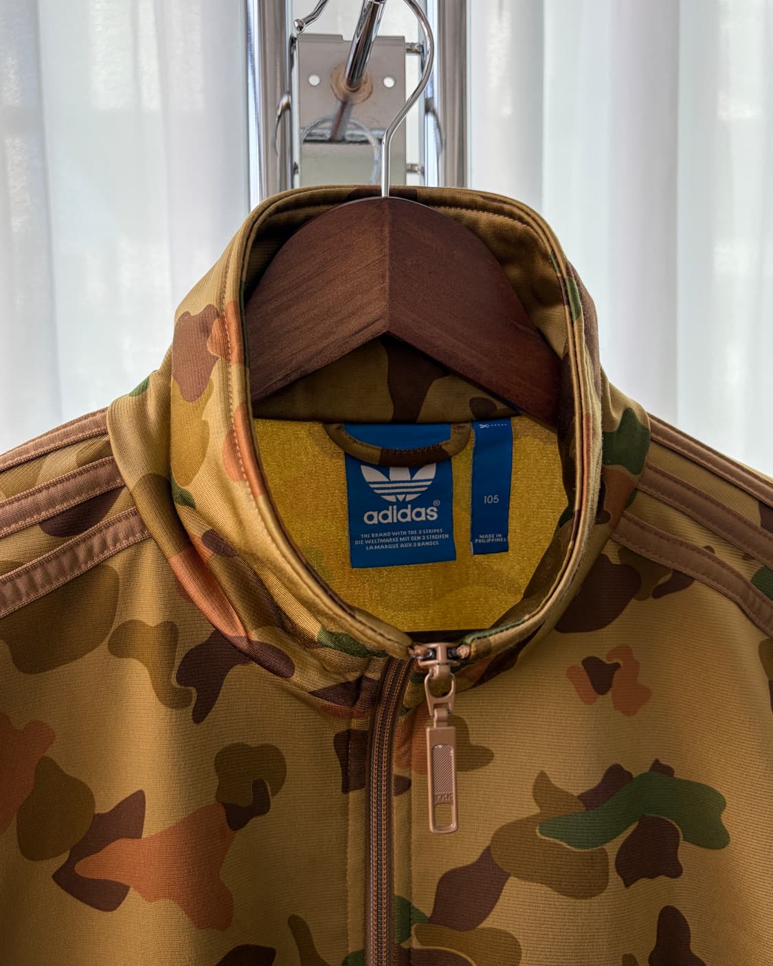 [XL]아디다스 구형 파이어버드 카모플라쥬 트랙탑 져지 상품이미지7