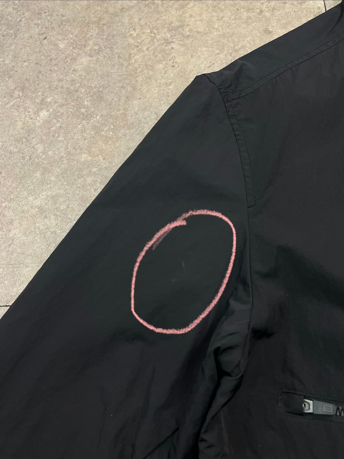 지오내셔널그래픽 바람막이 자켓 블랙 XL  #csz3427  상품이미지7