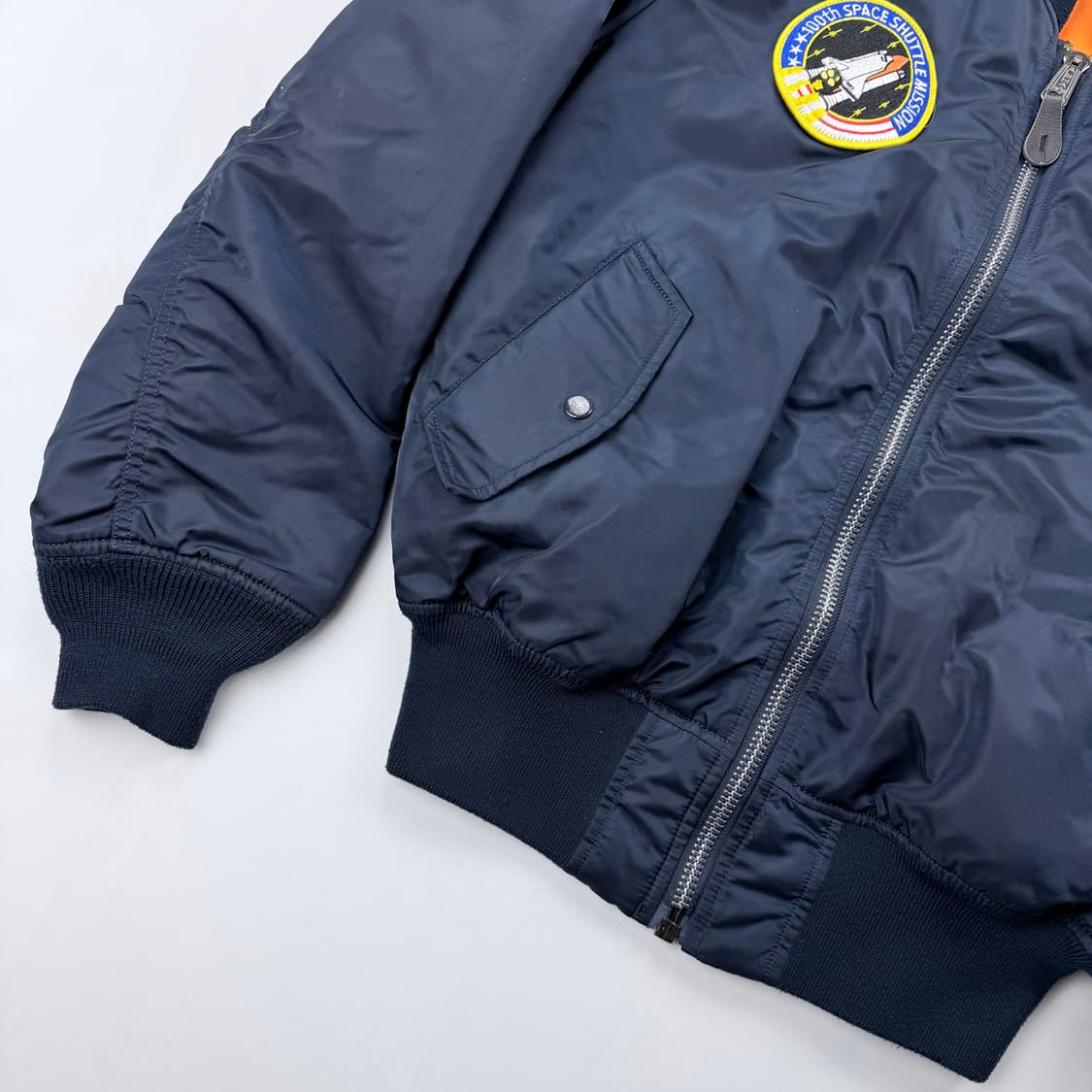 알파인더스트리 나사 ma1 플라이트 자켓 상품이미지3