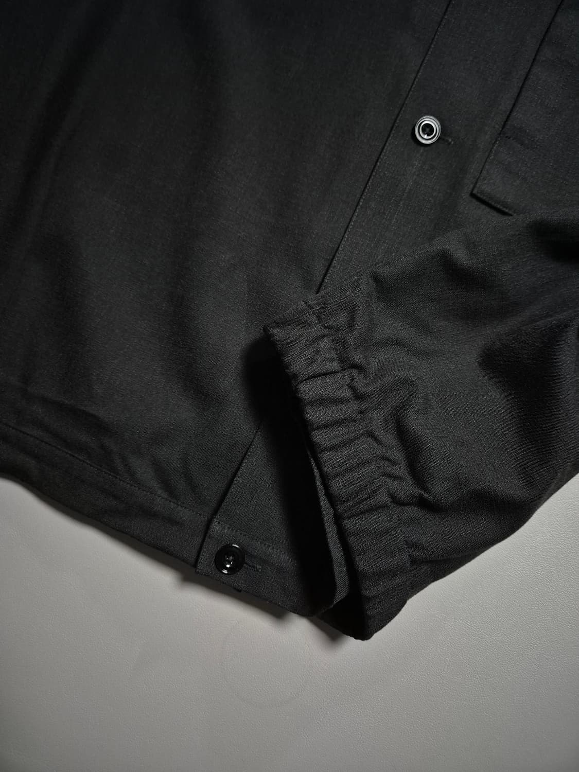 타임옴므 포켓 셔츠 105 블랙 상품이미지4