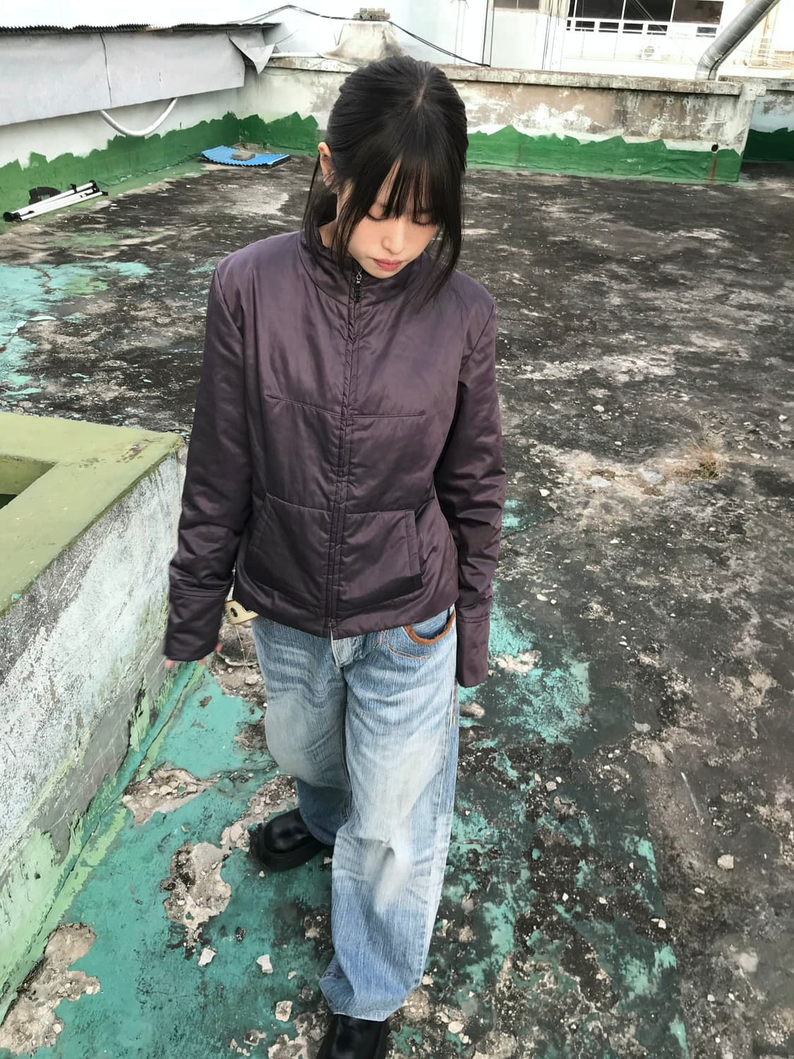 딥퍼플 라이트 패딩 상품이미지8