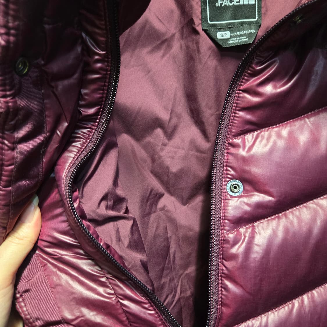 노스페이스 여성 헤이마마붐버 구스 다운 숏패딩  상품이미지6