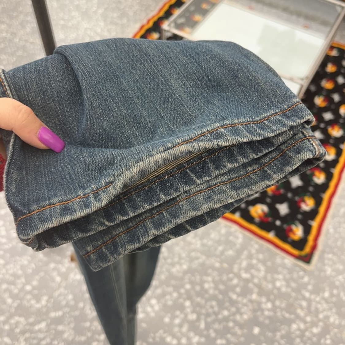 리바이스 501 빈티지워싱 데님 청바지 30인치 C07349 상품이미지7