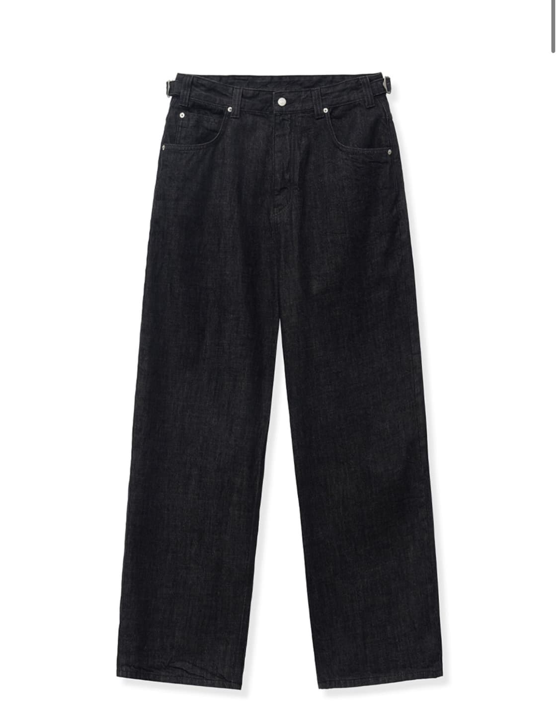 노운 데님 팬츠 블랙 2 상품이미지1