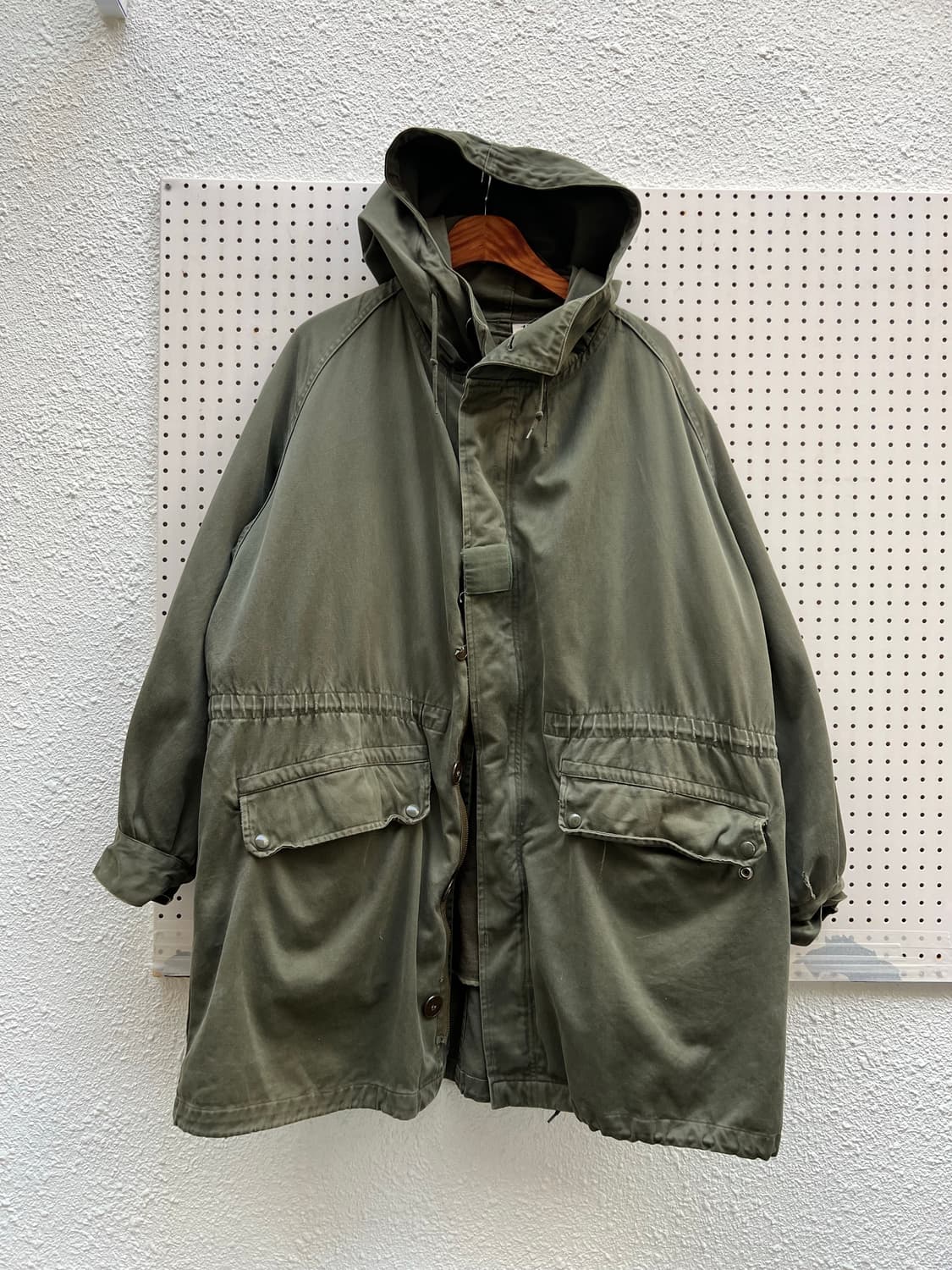 70s FRENCH ARMY M-64 MILITARY 개파카 모즈파카 상품이미지1