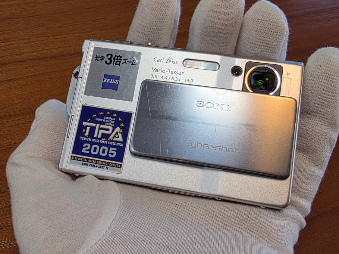 소니 사이버샷 DSC-T7 빈티지 디카 상품이미지3