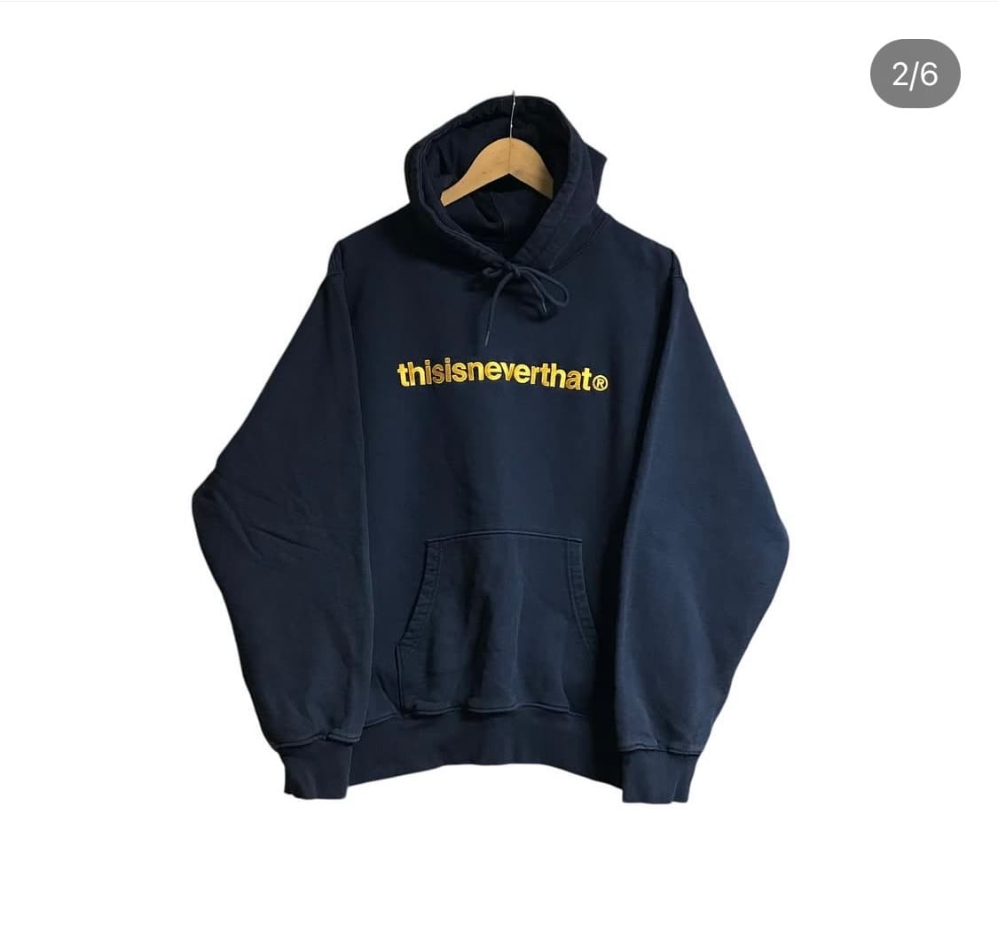 디스이즈네버댓 빅로고 후드티 택다 있습니다 상품이미지2