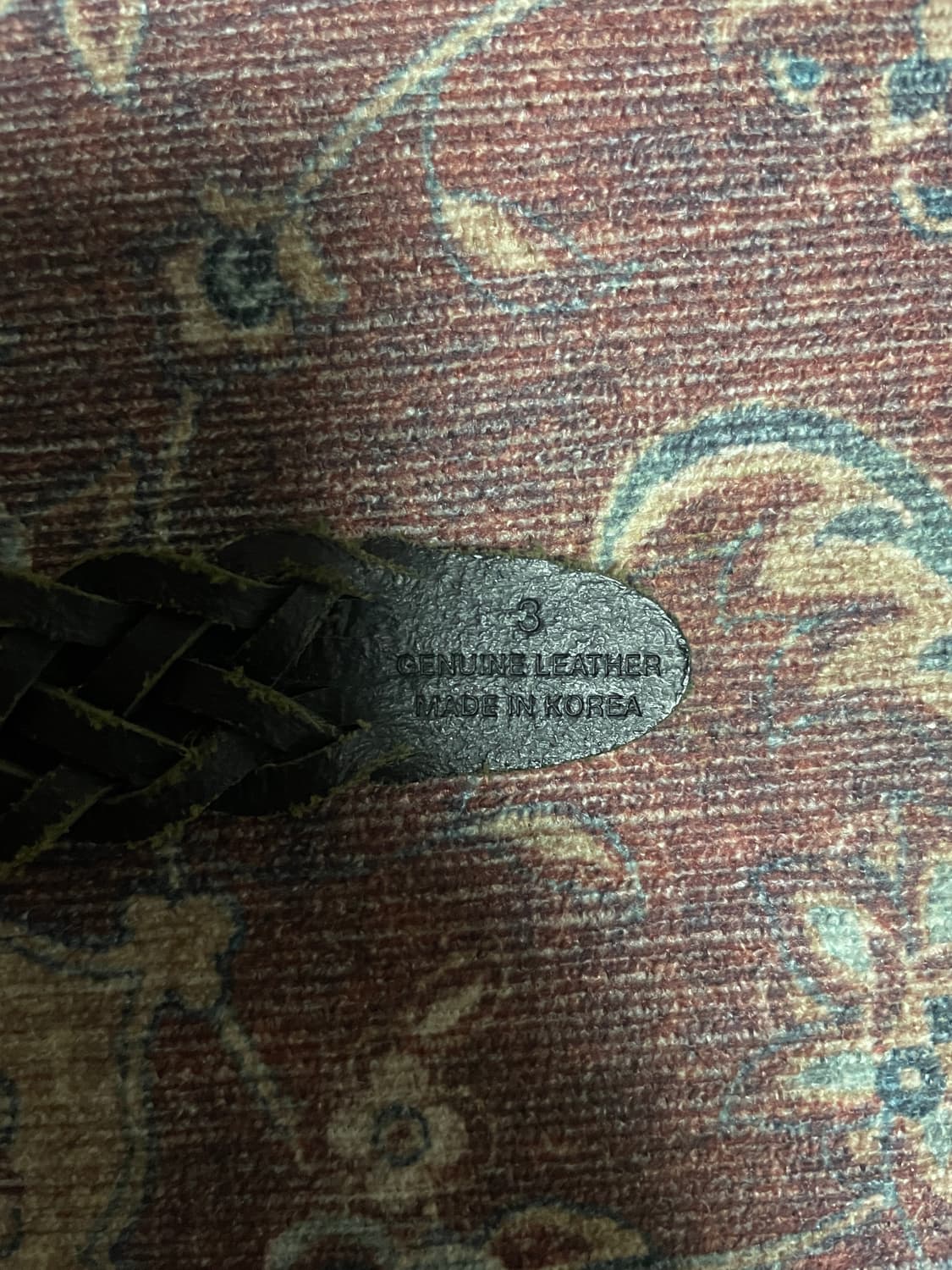 드레프로젝트 블랙 위빙 벨트 상품이미지4