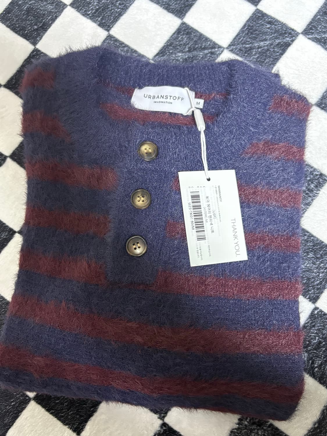 어반스터프 헨리넥 니트 (새상품) 상품이미지3