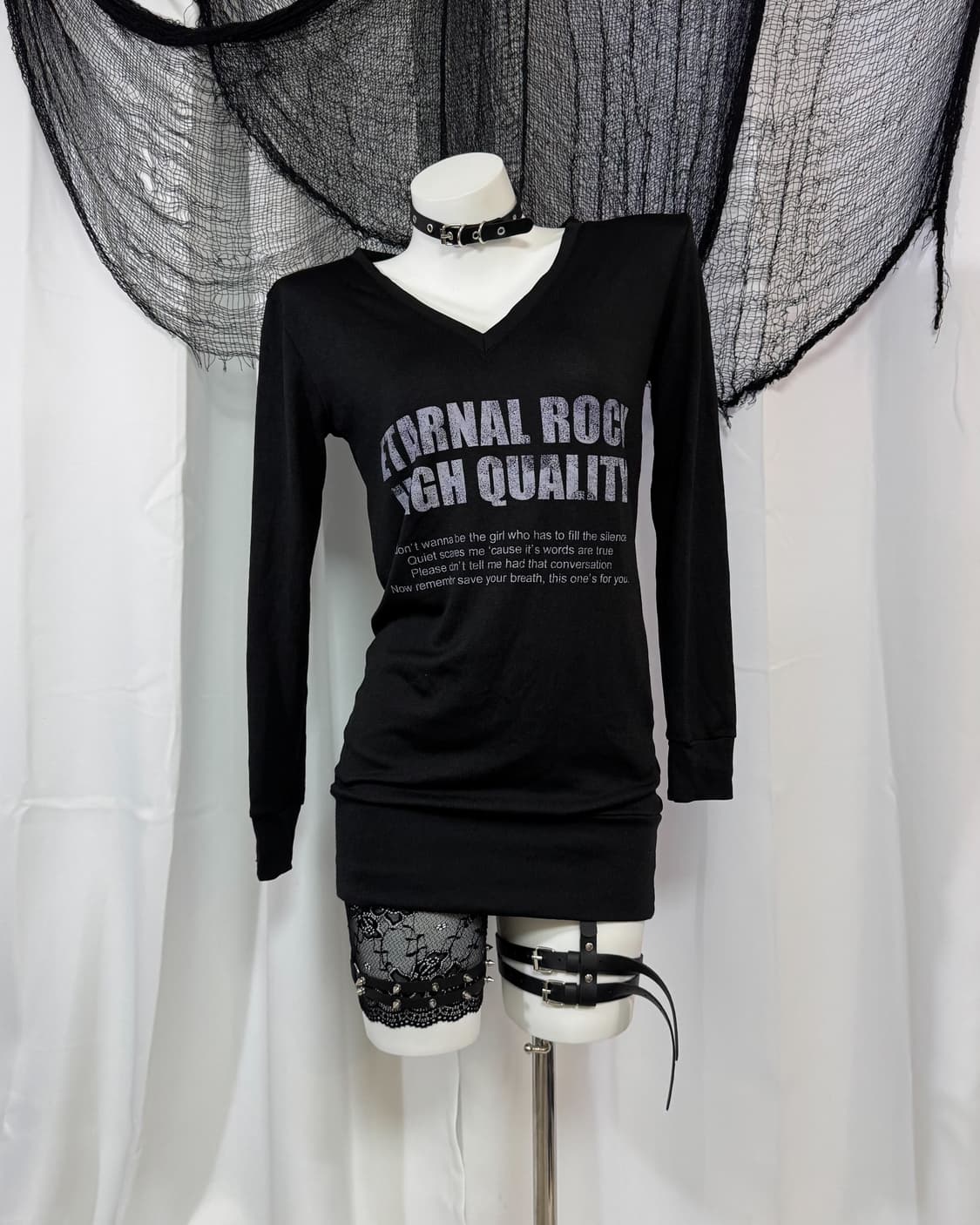 punk long knit 상품이미지2