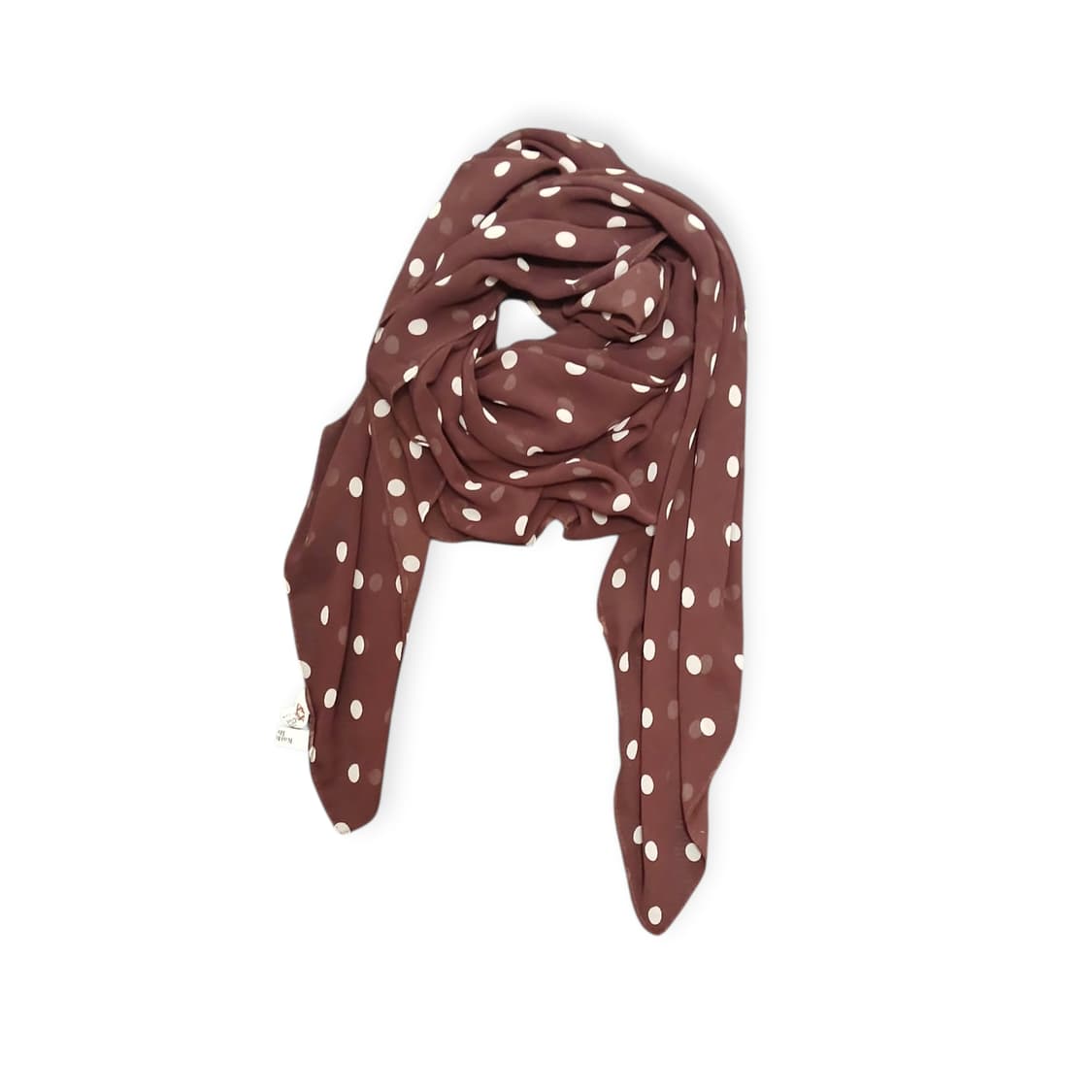 (사은품)모리걸 Katharine ross 모카 땡땡이 사각스카프 상품이미지1