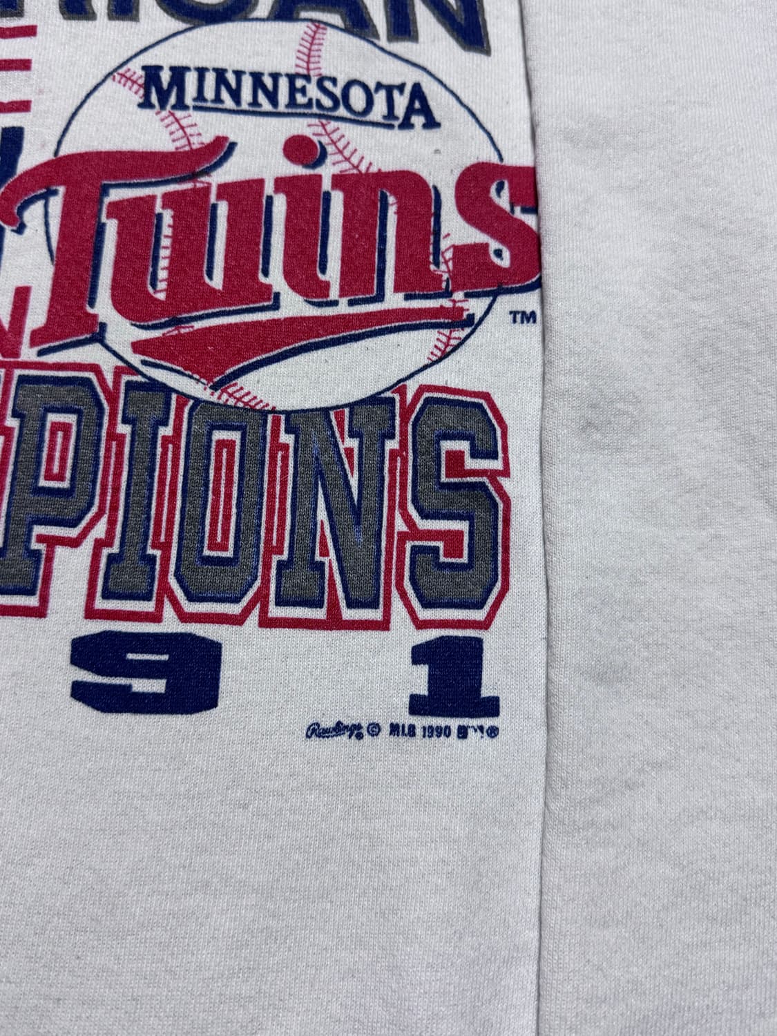 USA Fruit of the Loom Minnesota Twins 스웻 상품이미지3