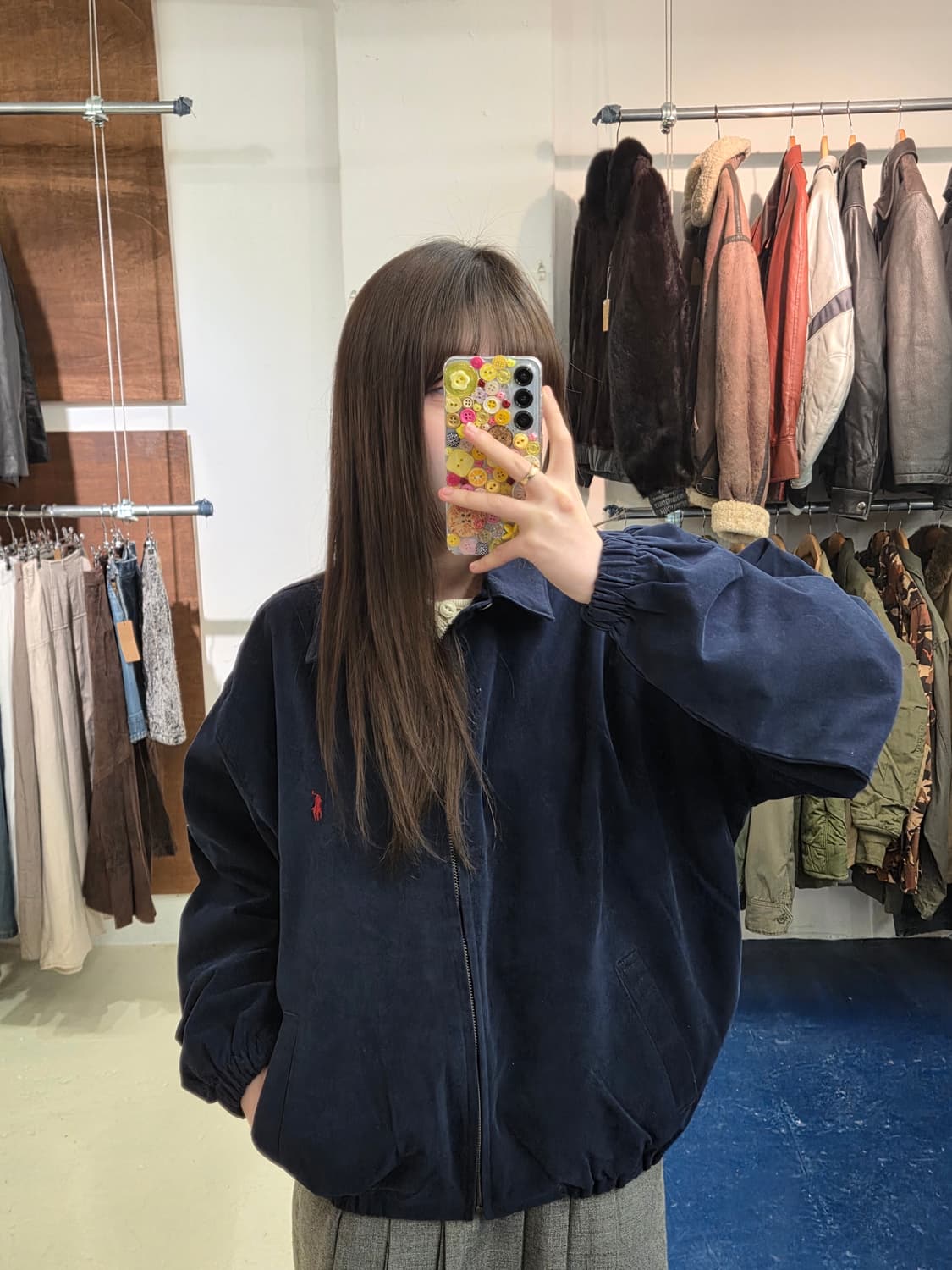 1990s PRL 폴로 랄프로렌 스윙탑 자켓 상품이미지4