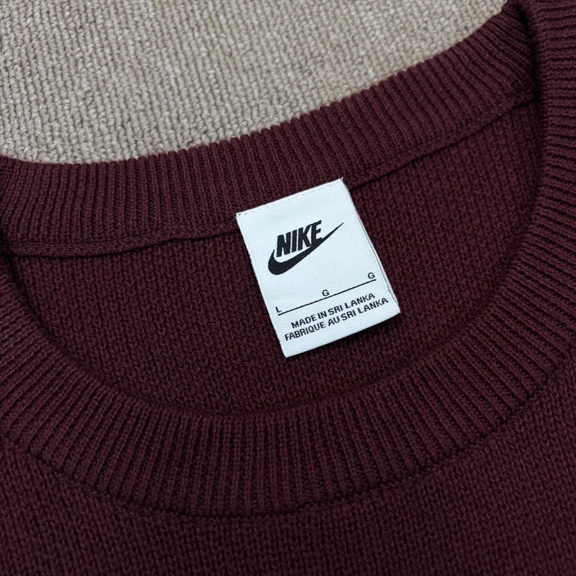 nike 나이키 클럽 크루넥 스웨터 니트 L  상품이미지2