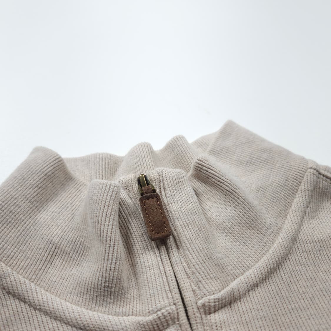 폴로 랄프로렌 신형 포니 로고 쿼터집업 니트 (L) 상품이미지5