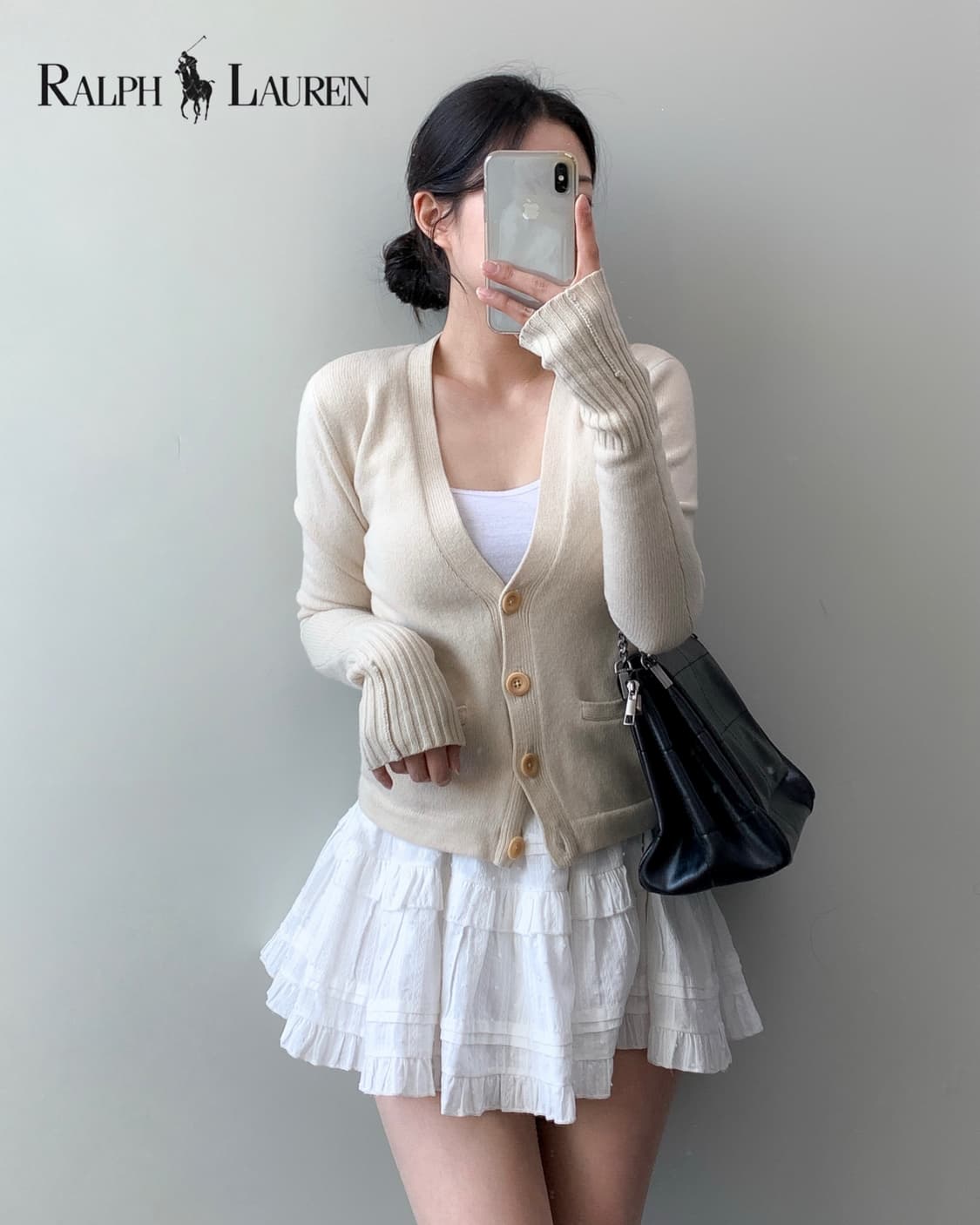 폴로 울 캐시미어 가디건 상품이미지2