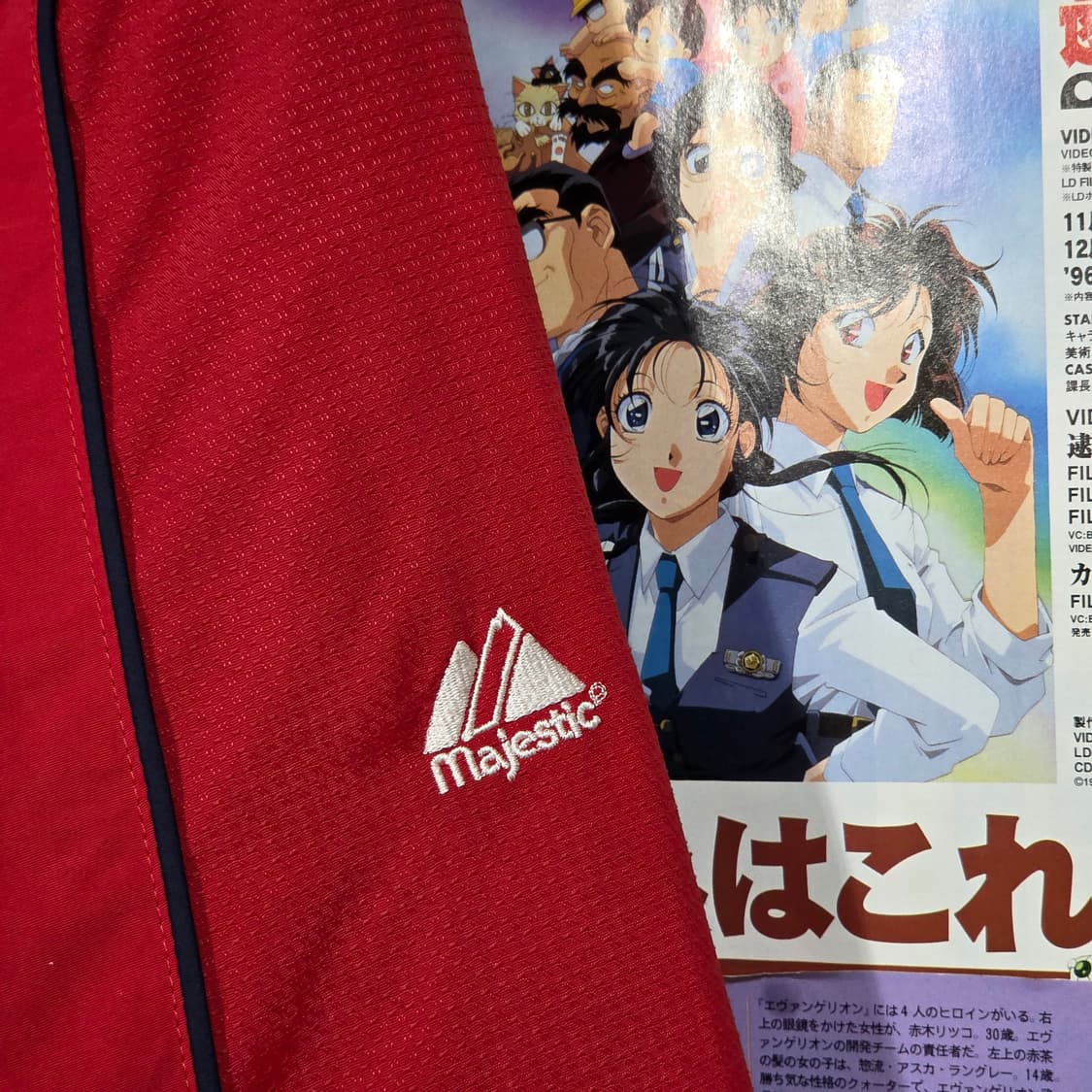 마제스틱 레드삭스 베이스볼 기모 바시티 점퍼 상품이미지7