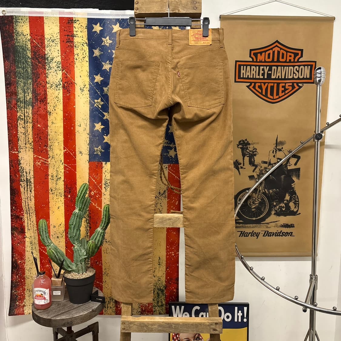 00s JP 리바이스 505 레귤러 스트레이트 브라운 코듀로이팬츠 N87 상품이미지2