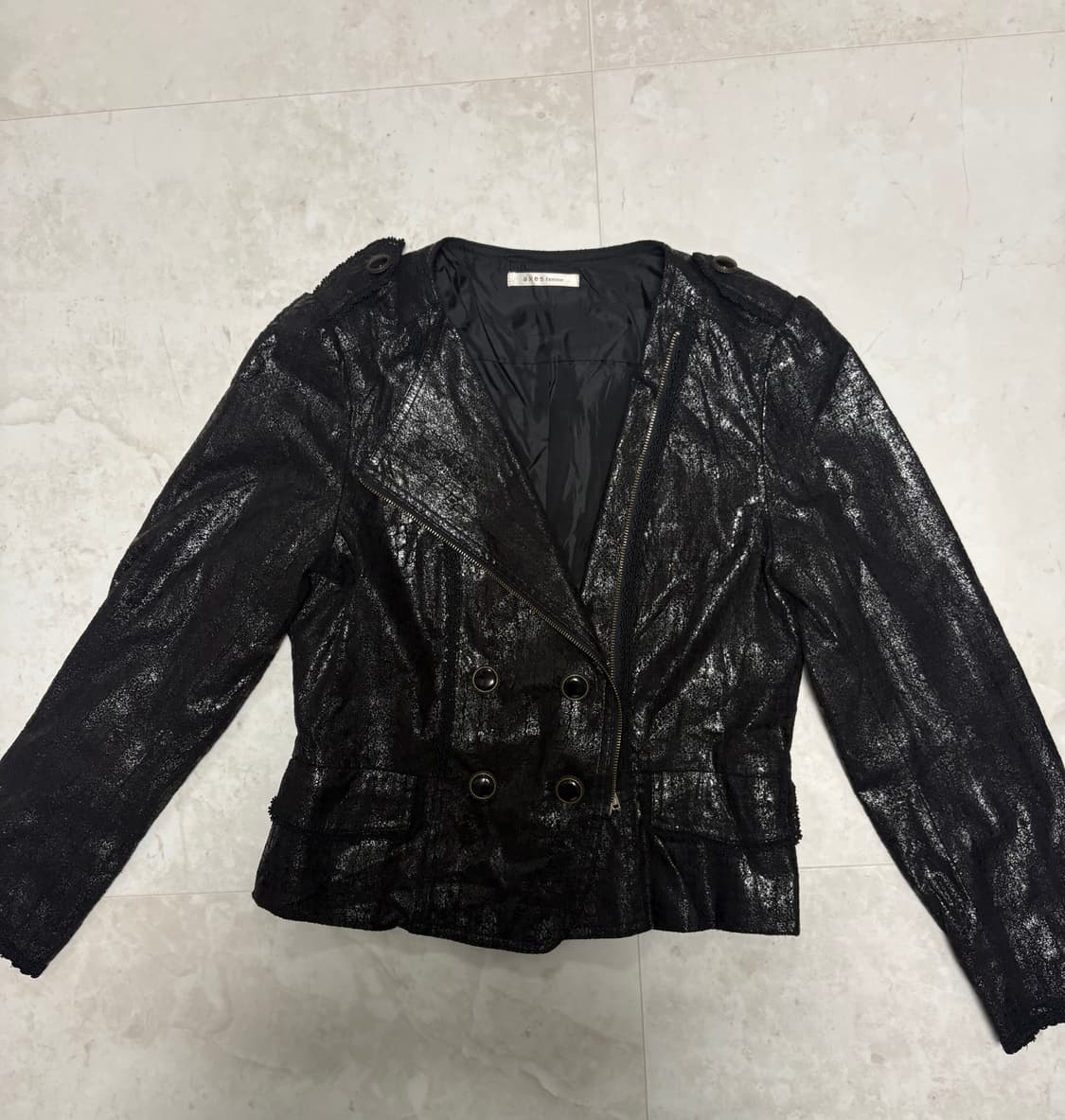 Vintage axes femme 엑시즈팜 자켓 블랙 m 상품이미지1