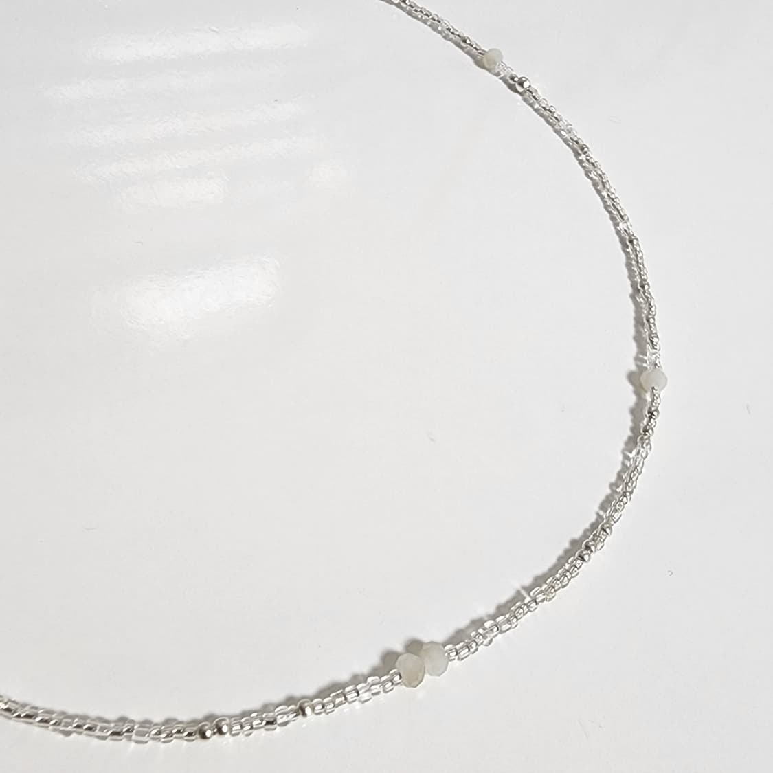 남자 베이지 목걸이 상품이미지2