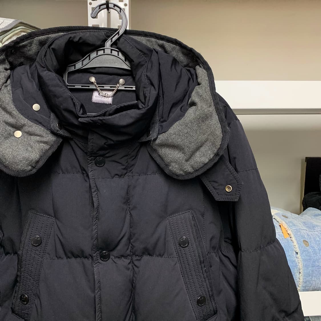 [XL] CP컴퍼니 고글 덕다운 파카 상품이미지1