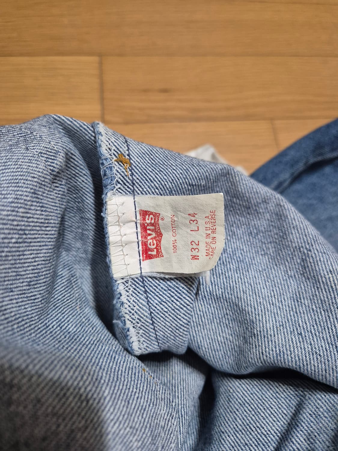 90s 미국 리바이스 레드 505 데님 팬츠 상품이미지5