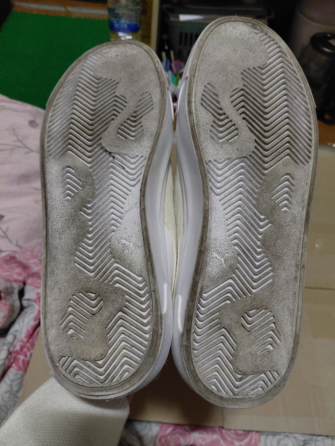 [푸마]카프리 로얄 화이트베이지 스니커즈 275사이즈 상품이미지5