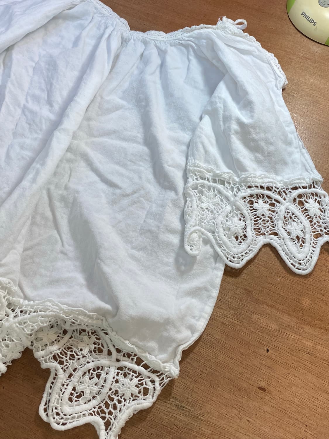 유럽빈티지 펀칭블라우스 펀칭원피스 상품이미지3