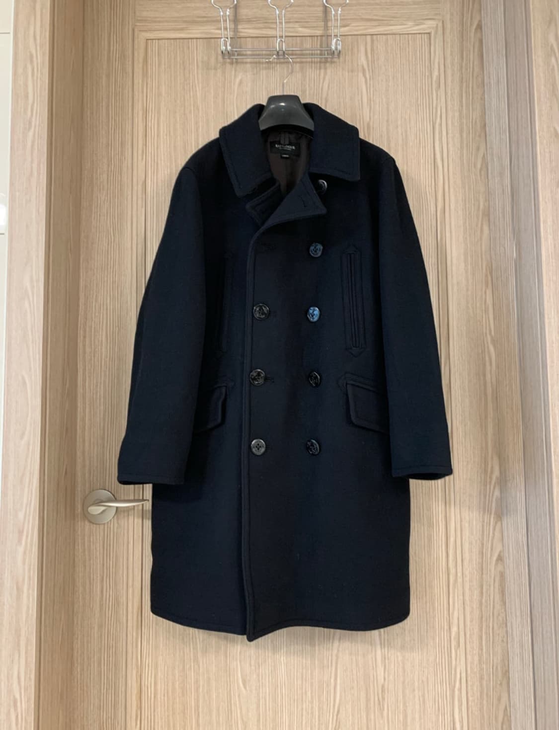 이스트로그 더블 피코트 L 블랙 상품이미지1