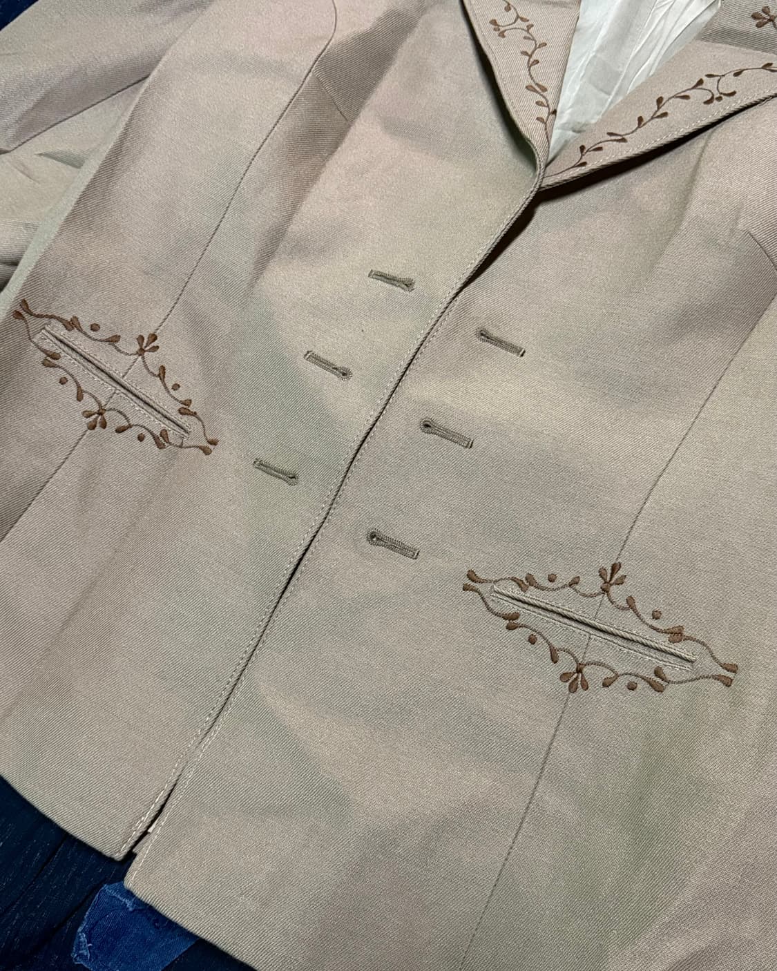 60-70s First Qulity 티롤리안 자켓 M 상품이미지3