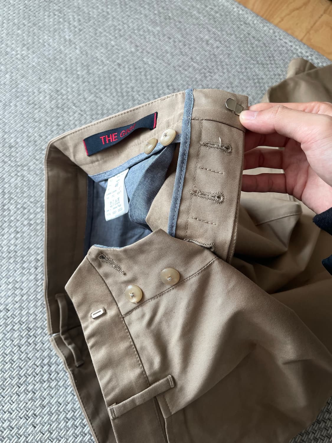 THE GIGI 베이지 치노 팬츠 상품이미지5