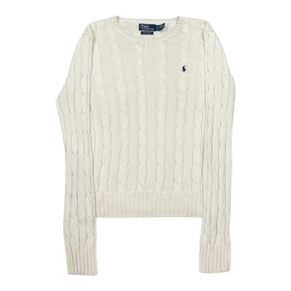 폴로 랄프로렌 신형 QR 케이블 니트 S 상품이미지1