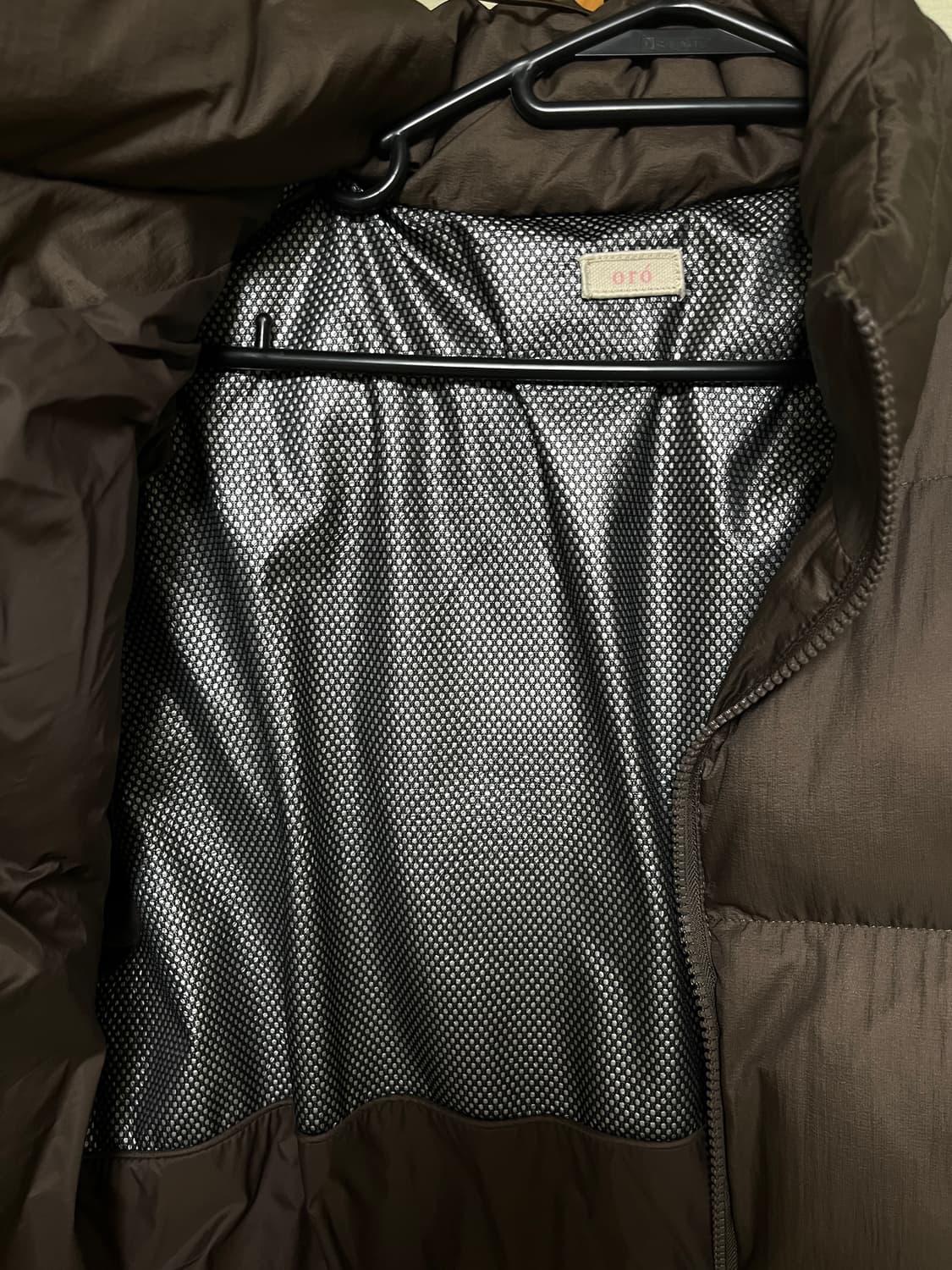 오로 브라운 크롭 숏패딩 상품이미지2