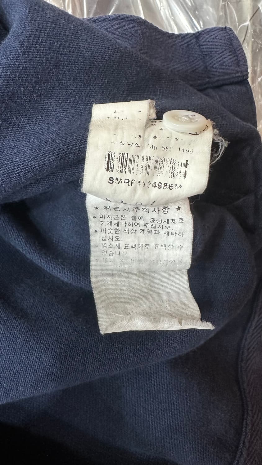 00s 폴로 랄프로렌 네이비 럭비티 m 상품이미지5