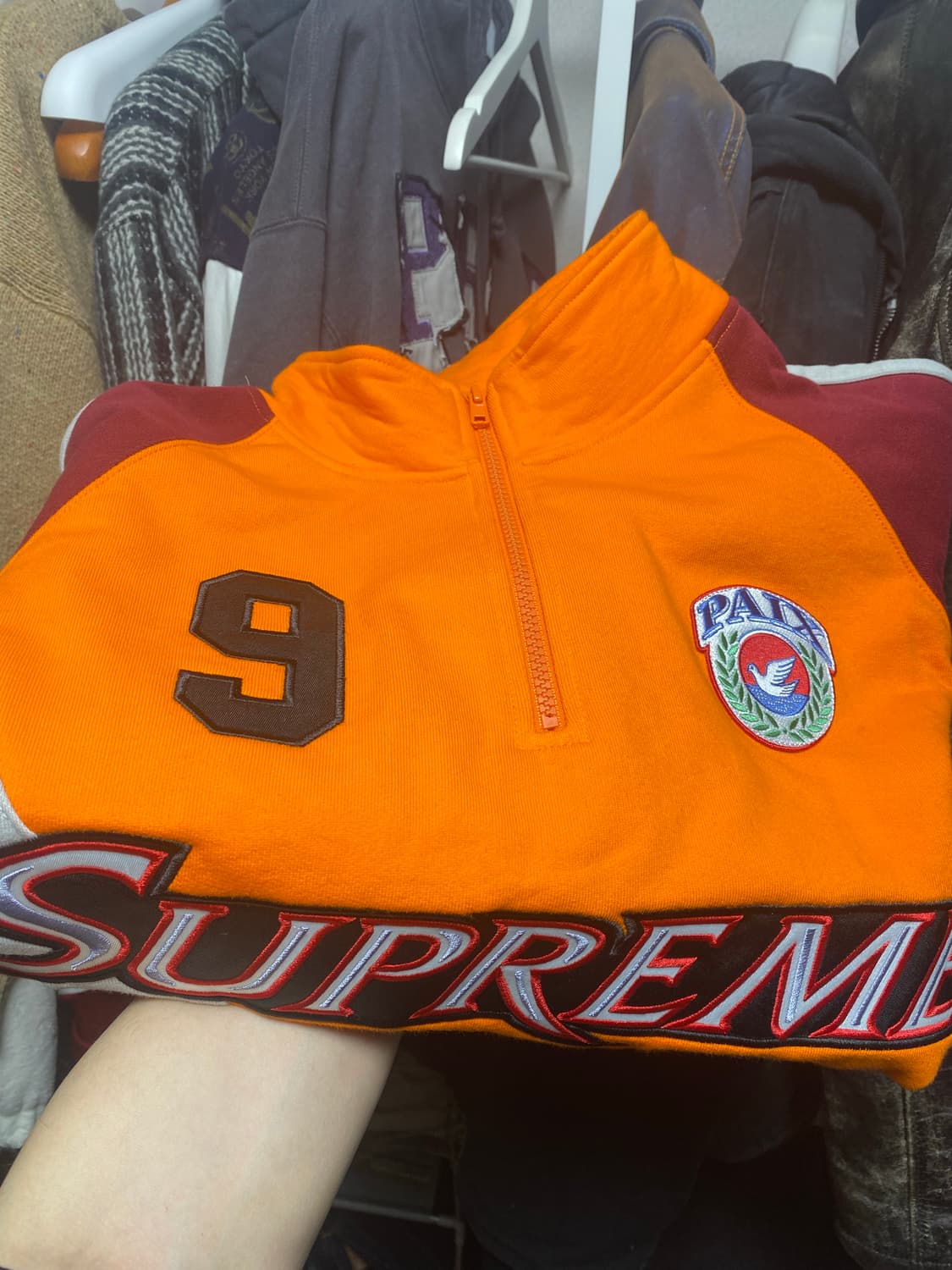 슈프림 이큅 하프집업 스웻셔츠 상품이미지4