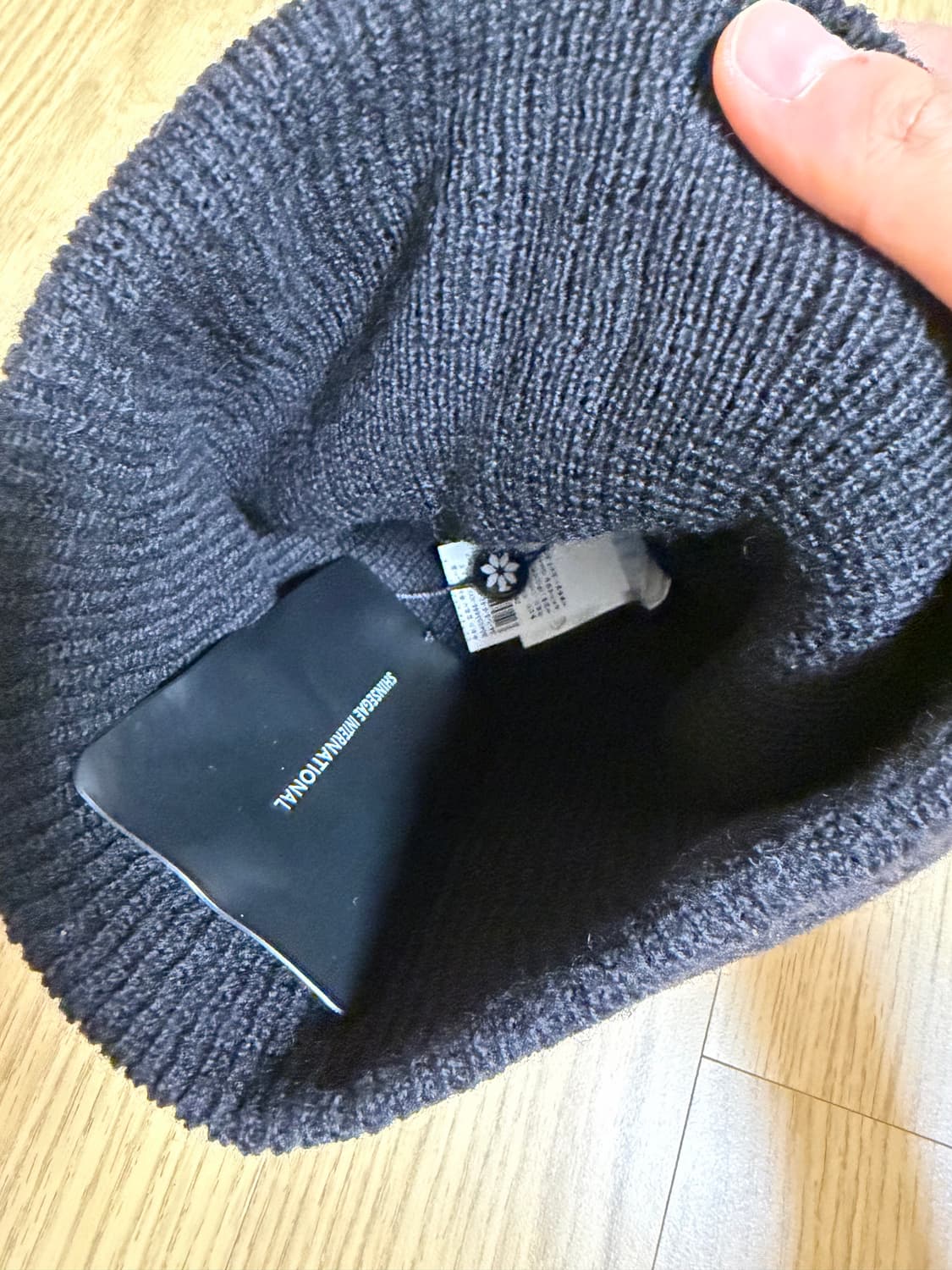 [os] 크롬하츠 홀스슈 비니 블랙 상품이미지2