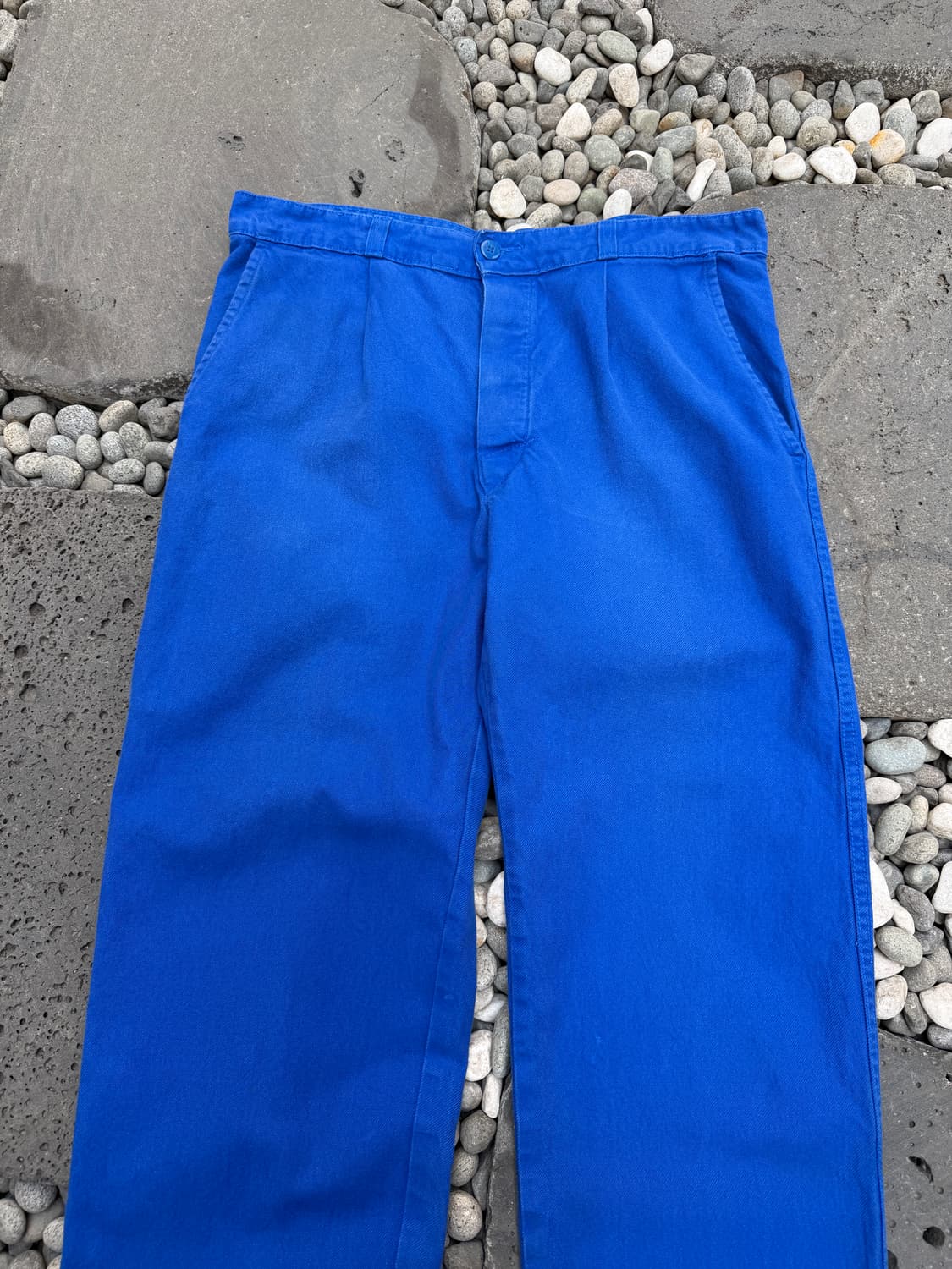 OLD VINTAGE WASHED BLUE FRENCH 프렌치워크팬츠 상품이미지3