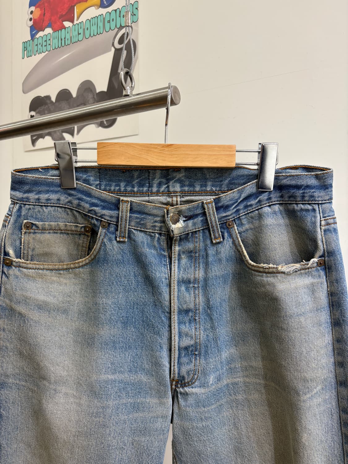90's LEVIS (Made in USA) 데님팬츠 상품이미지2