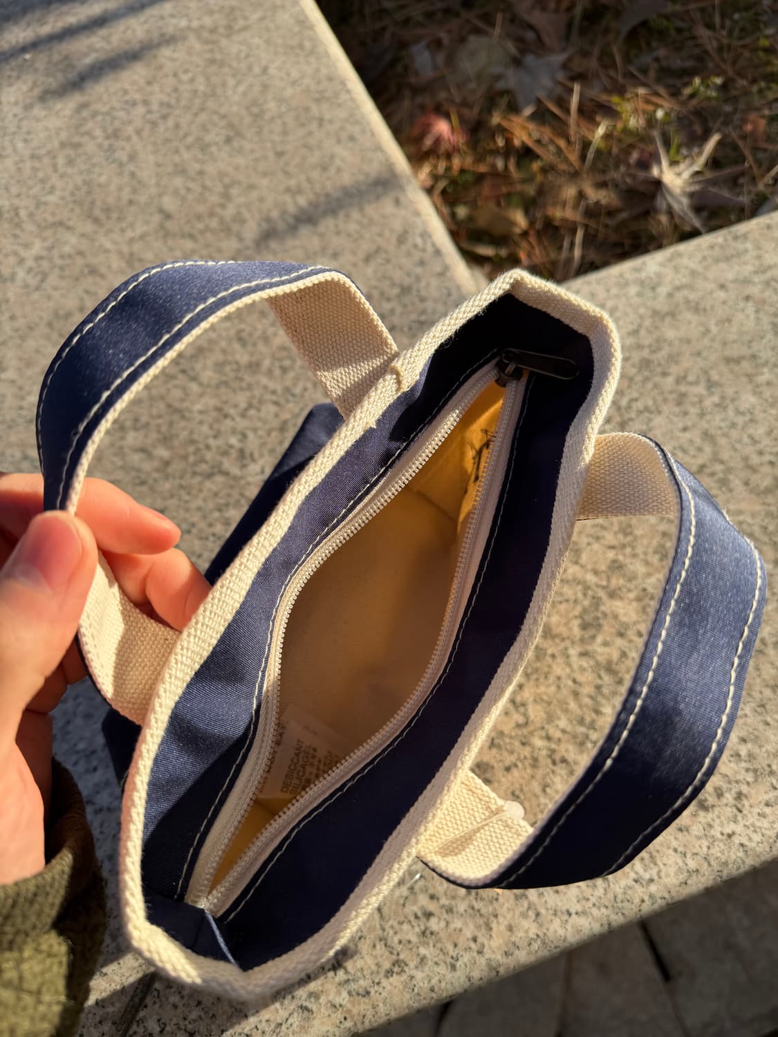 (deadstock) L.L.Bean 엘엘빈 캔버스 미니 토트백 파우치백 상품이미지5