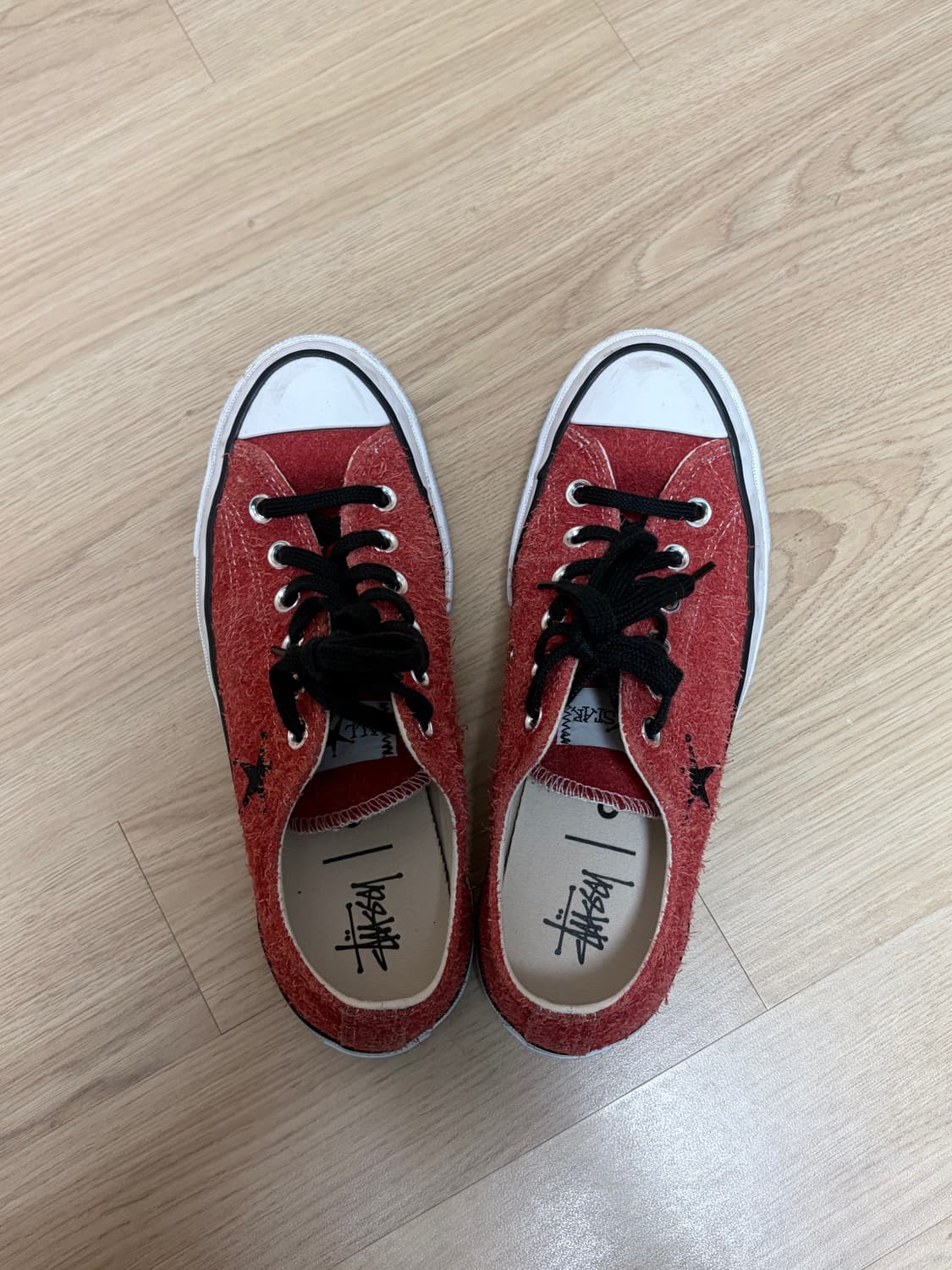 컨버스 x 스투시 척 70 레드 상품이미지2