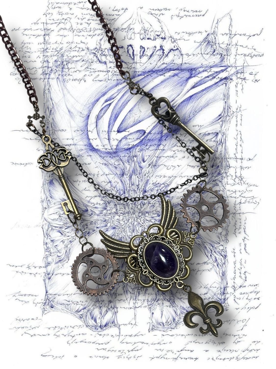 fantasy key necklace 상품이미지1