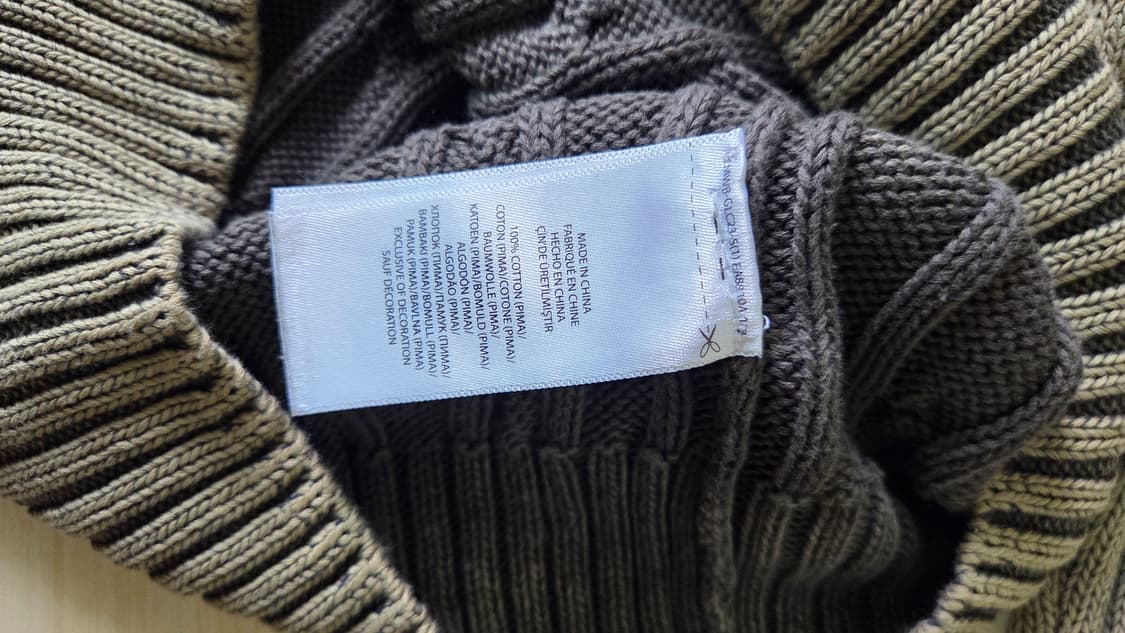 폴로 랄프로렌 카키 니트 상품이미지4