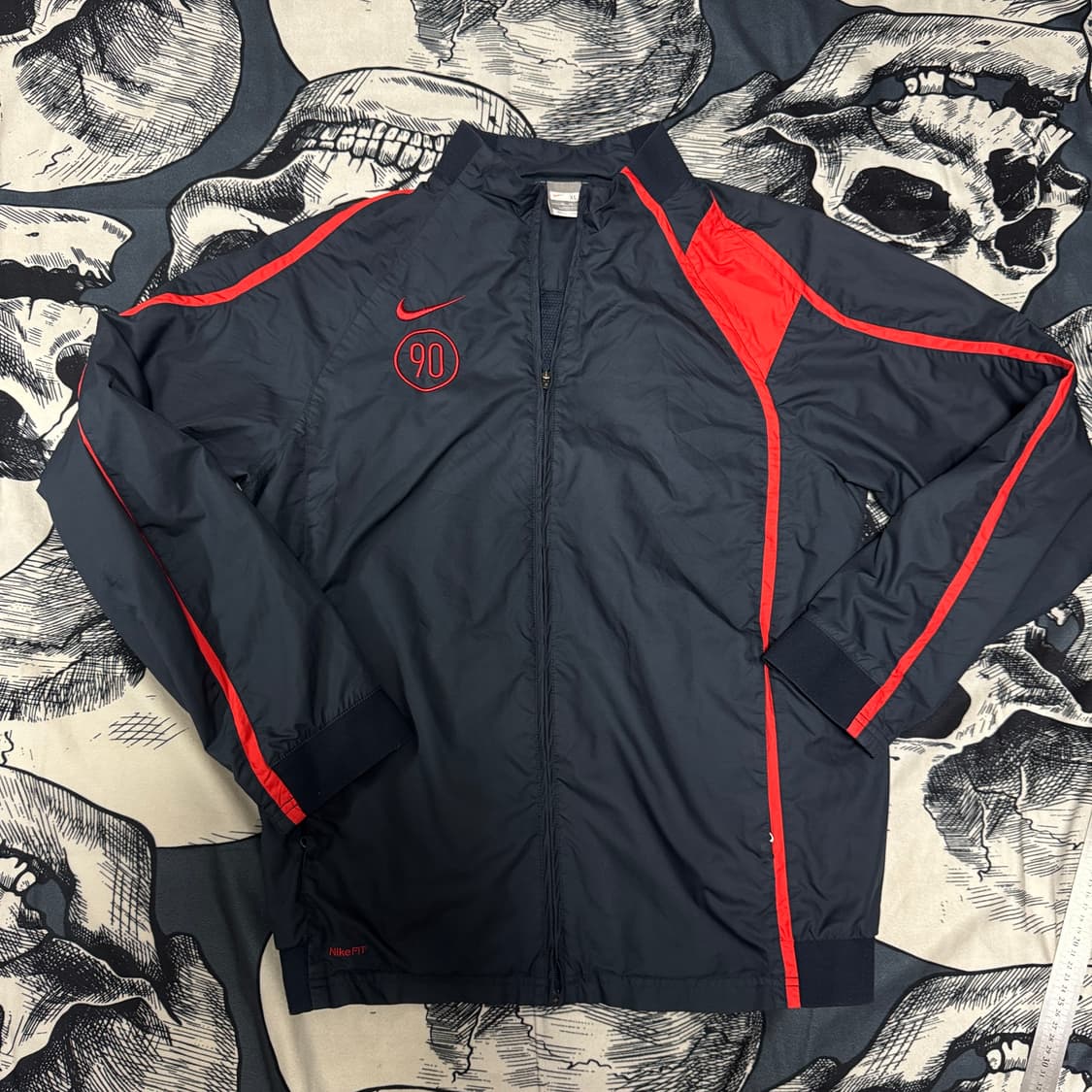 00s 나이키 올드스쿨 토탈90 바람막이 웜업 XL사이즈 상품이미지1