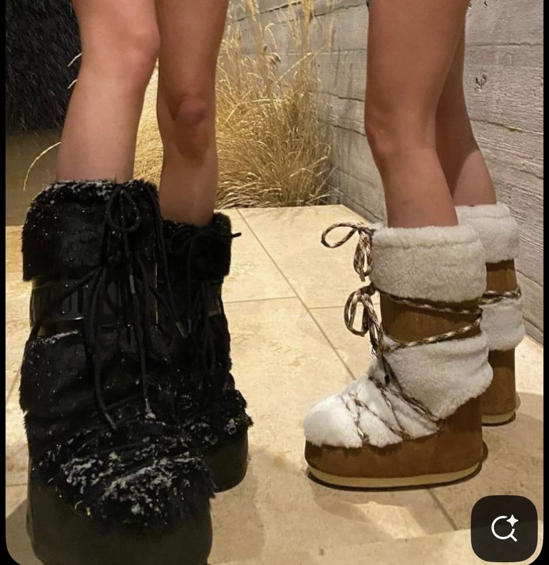 Moon boot icon cream shearing boots 문부츠  상품이미지4