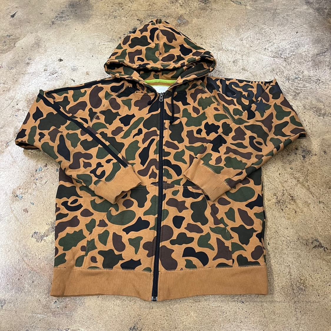 밀리터리 브라운 카모 후드집업  상품이미지2