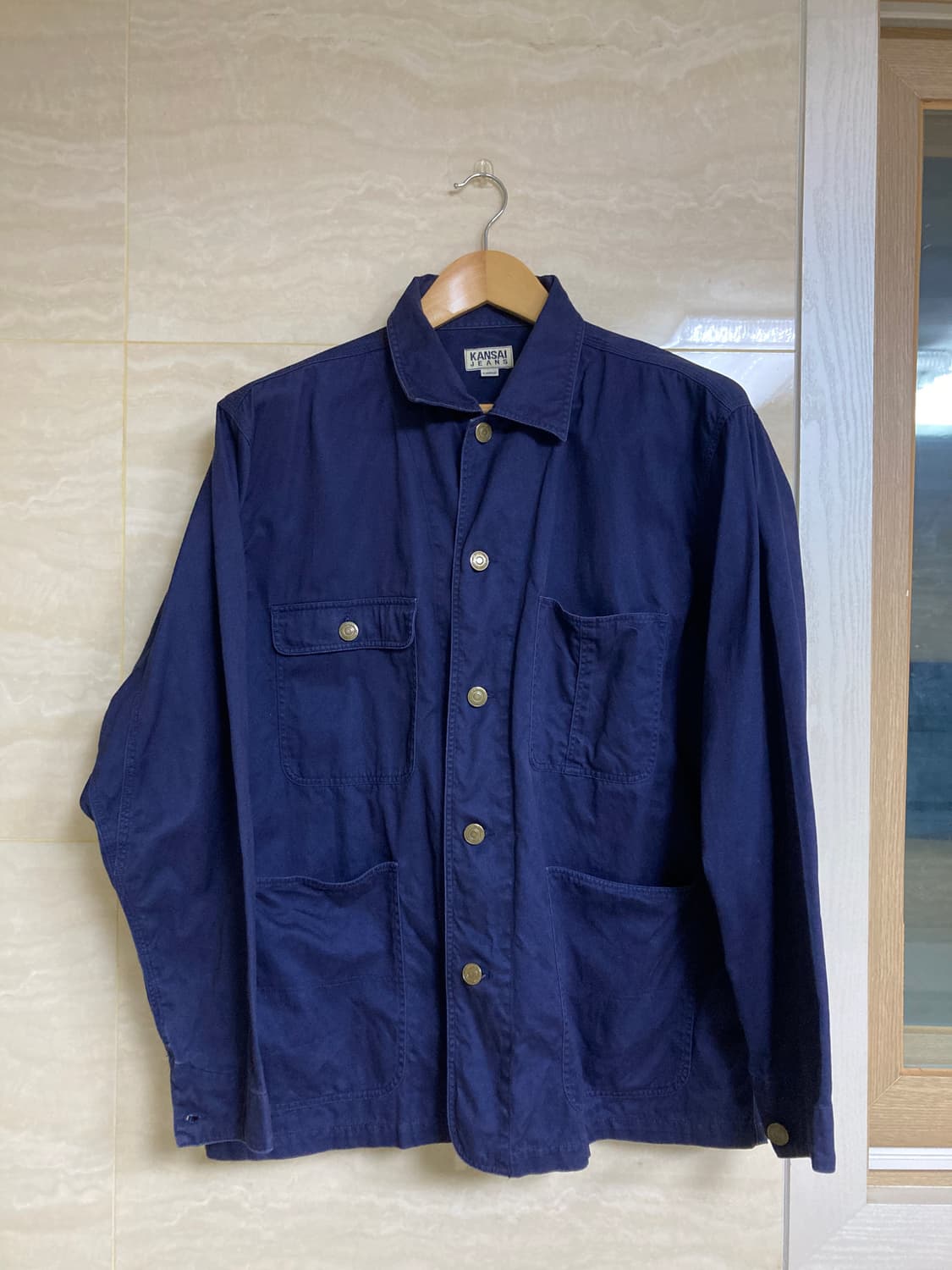 (L)Kansai jeans 네이비 워크 자켓 상품이미지1