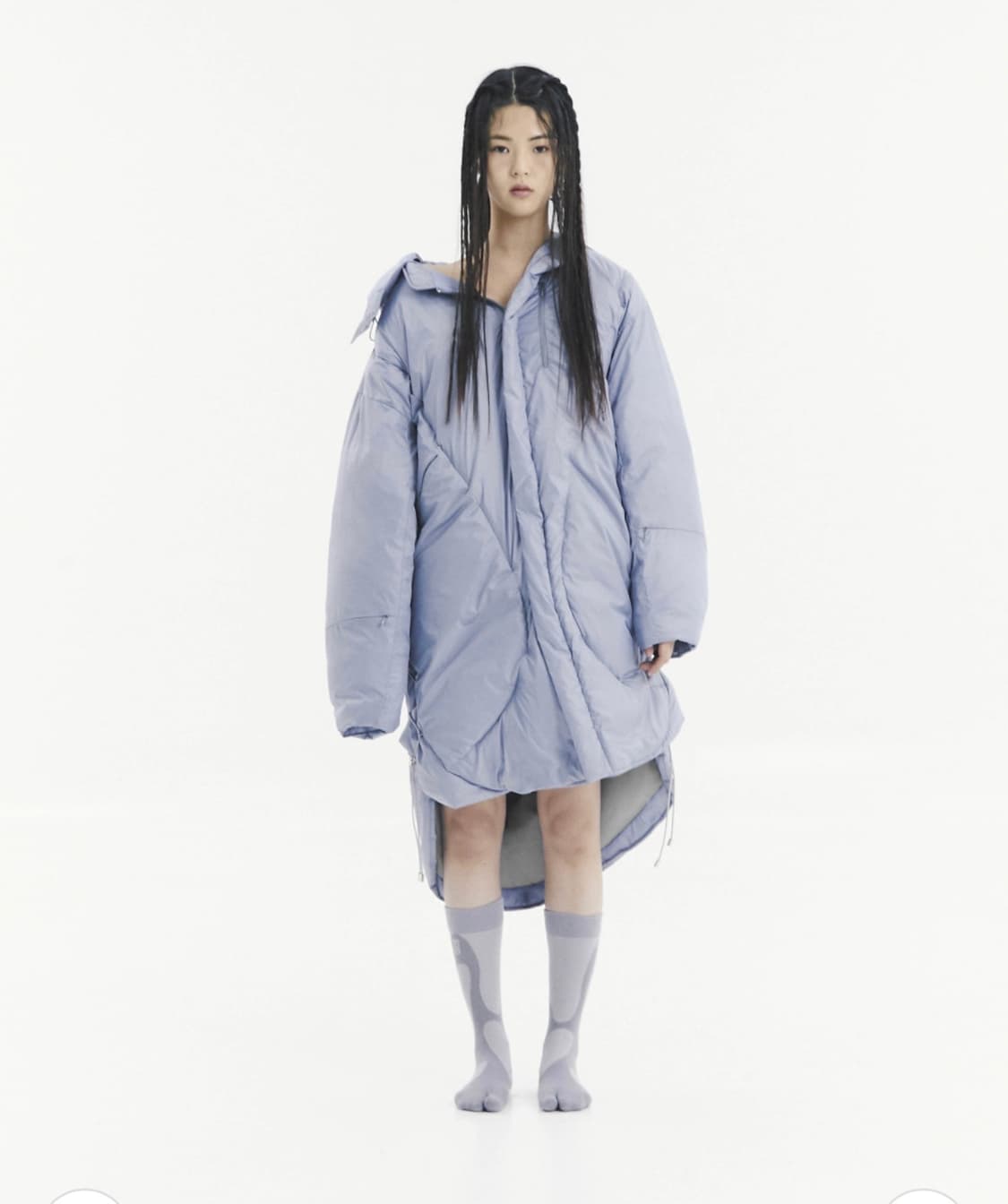 오호스 롱패딩 ojos Adjustable Long Puffer Coat 상품이미지3